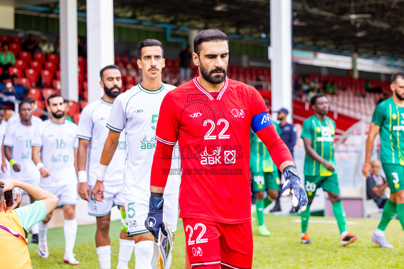 Maziya SC vs Al Arabi SC in AFC Challenge League 2025/26 Preliminary Stage was held at National Stadium in Male', Maldives on Tuesday, 12th August 2025. Photos: Nausham Waheed / images.mv
