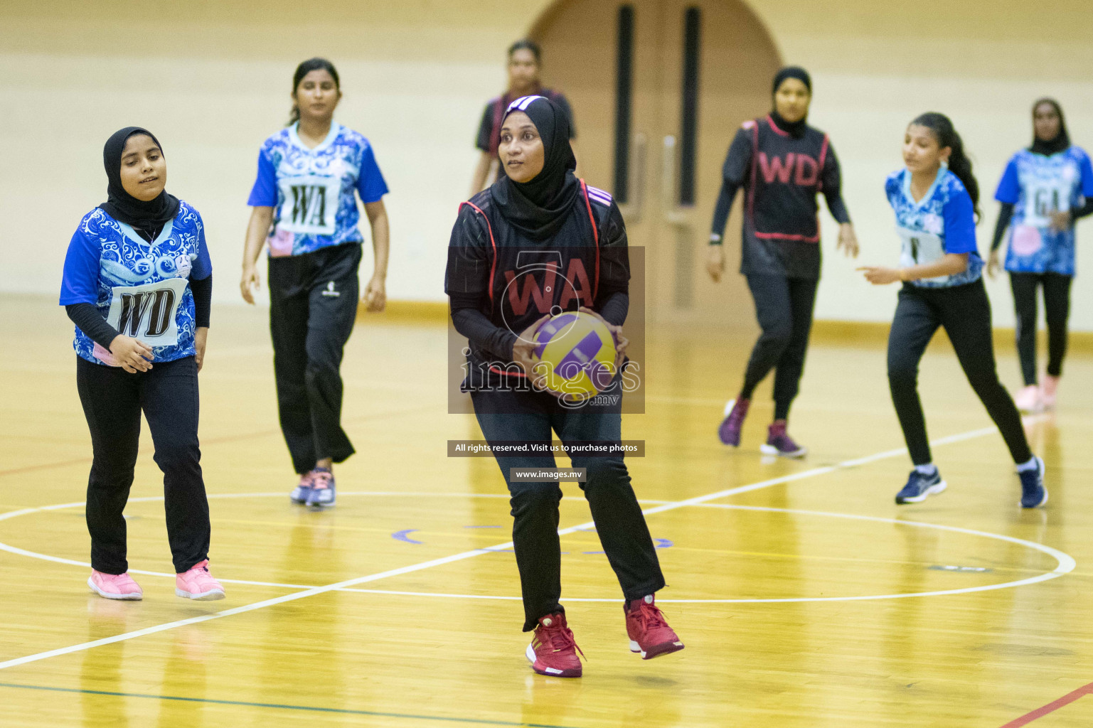 Milo National Netball Tournament 29th November 2021 at Social Center Indoor Court, Male, Maldives. Photos: Maanish/ Images Mv