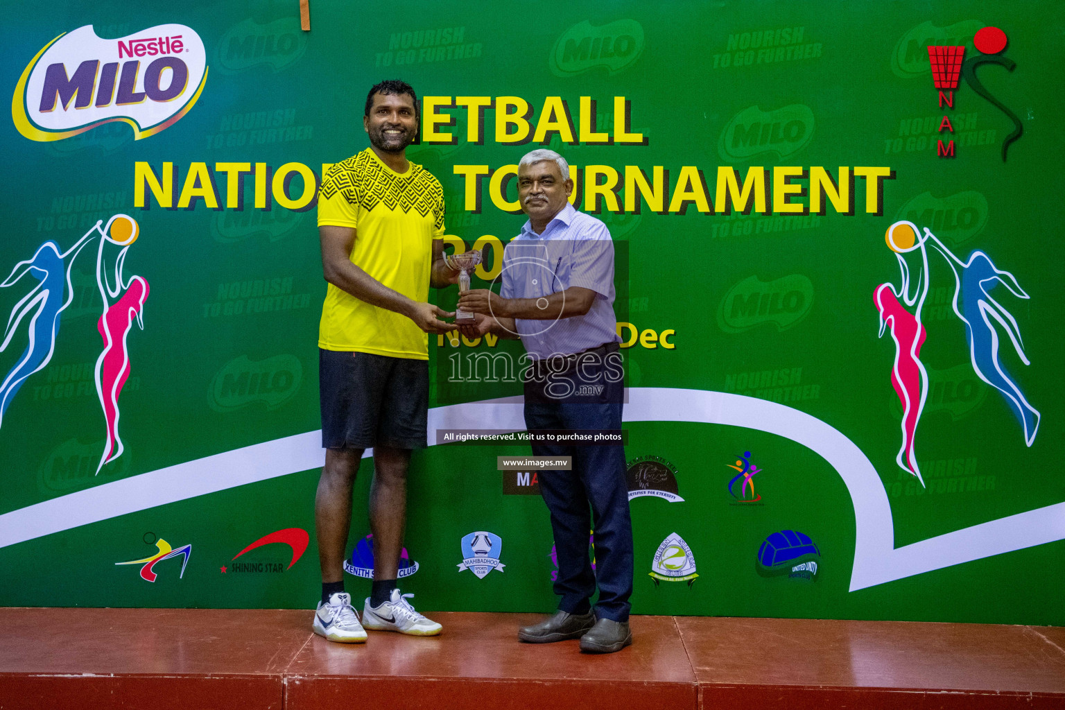 Kulhudhuffushi Youth & R.C vs Club Matrix in the Finals of Milo National Netball Tournament 2021 held on 4th December 2021 in Male', Maldives Photos: Ismail Thoriq, Maanish / images.mv