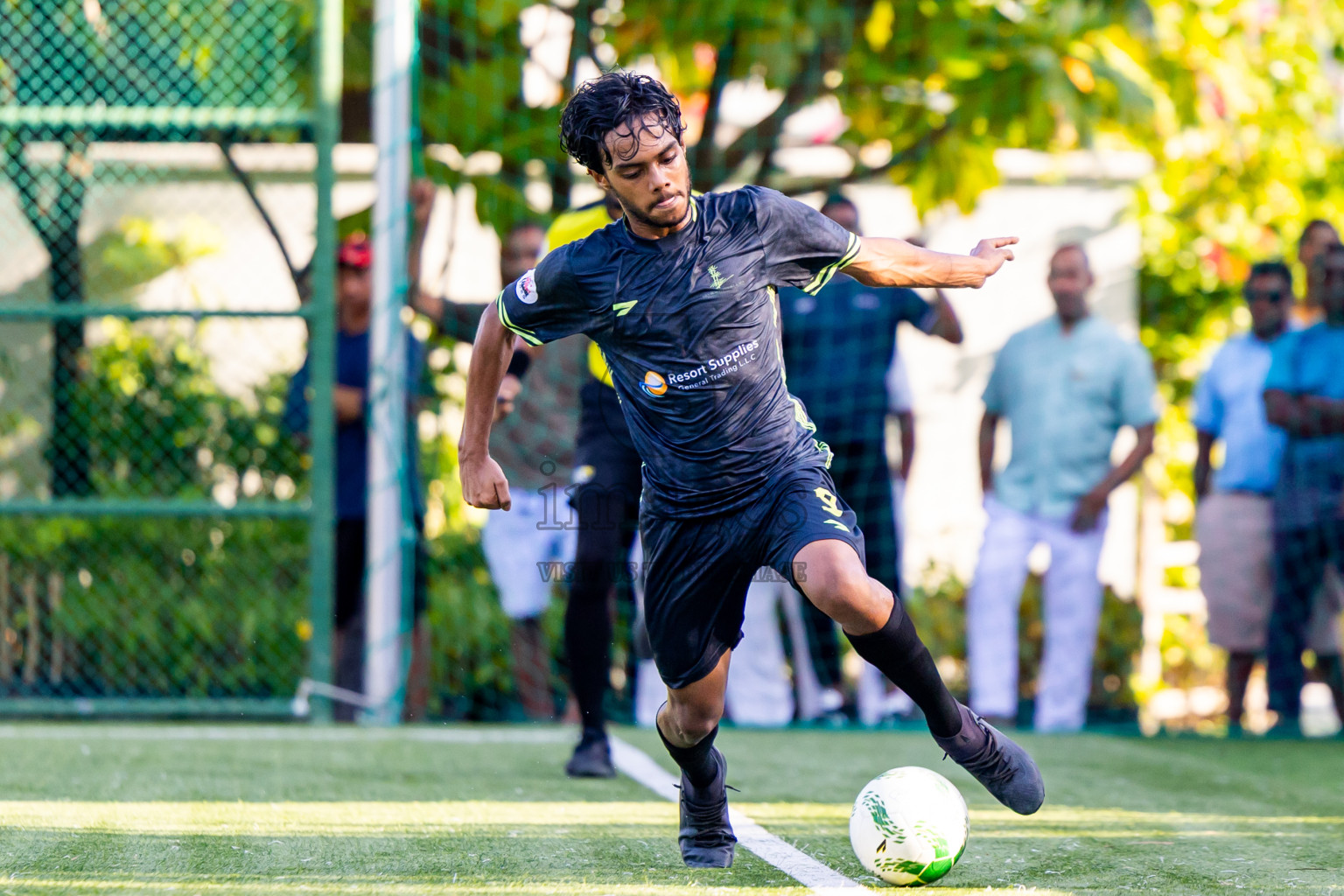 Barcelo vs Lily Beach in Day 5 of Resort League 2025 (Ari Zone) was held on Tuesday, 24th June 2025 in Conrad Maldives Rangali Island, Alif Dhaalu Atoll, Maldives. Photos: Nausham Waheed / images.mv