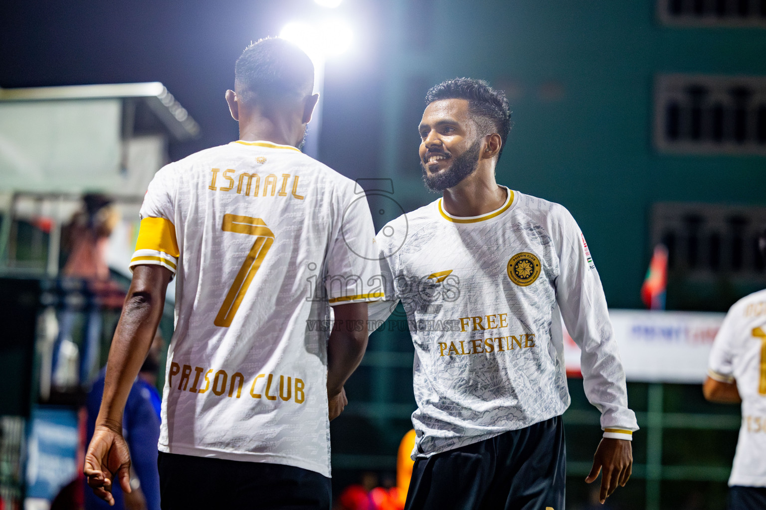 Prison Club vs Club AVSEC in Club Maldives Cup 2024 held in Rehendi Futsal Ground, Hulhumale', Maldives on Wednesday, 2nd October 2024. Photos: Nausham Waheed / images.mv