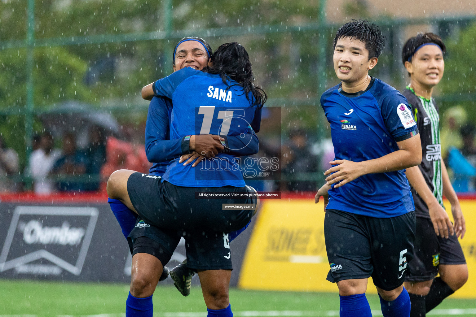 WAMCO vs Team Fenaka in Eighteen Thirty Women's Futsal Fiesta 2022 was held in Hulhumale', Maldives on Friday, 14th October 2022. Photos: Hassan Simah / images.mv