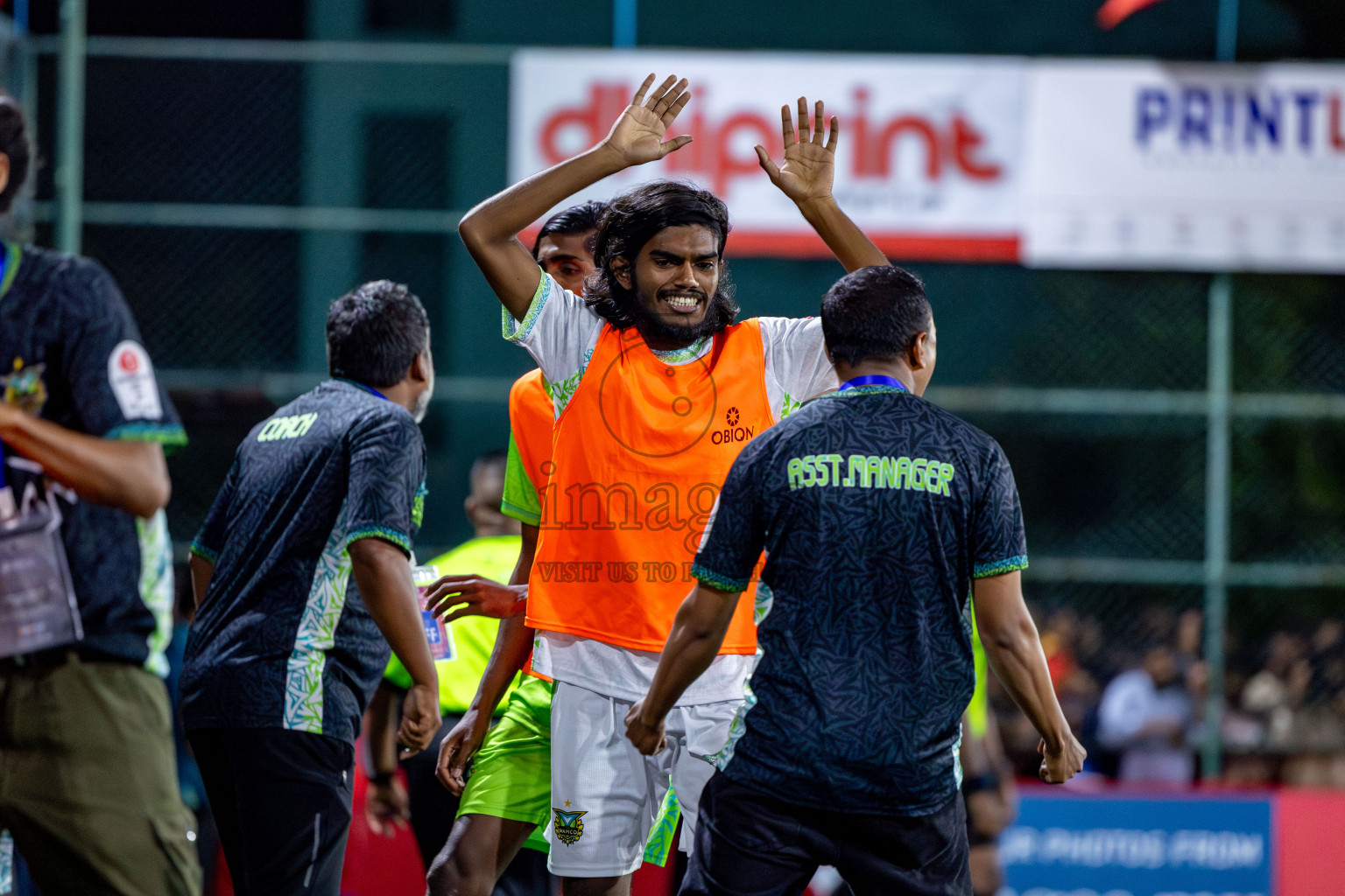 STO RC vs Club WAMCO in Round of 16 of Club Maldives Cup 2024 held in Rehendi Futsal Ground, Hulhumale', Maldives on Monday, 7th October 2024. Photos: Nausham Waheed / images.mv