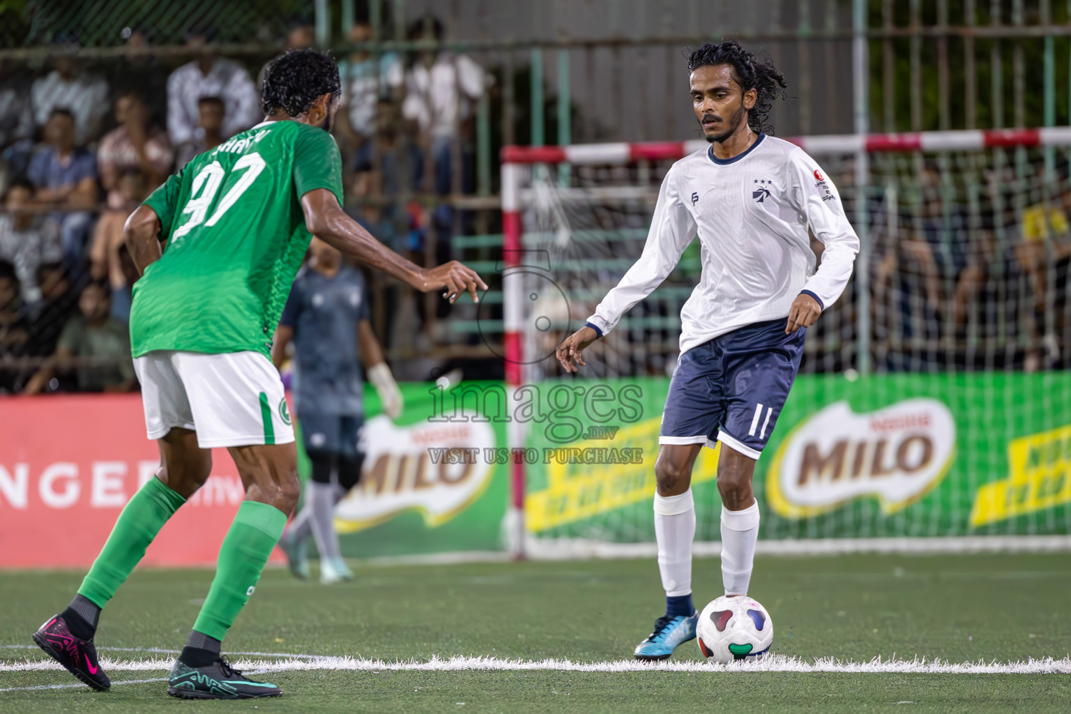 HDC vs MACL in Round of 16 of Club Maldives Cup 2024 held in Rehendi Futsal Ground, Hulhumale', Maldives on Monday, 7th October 2024. Photos: Ismail Thoriq / images.mv