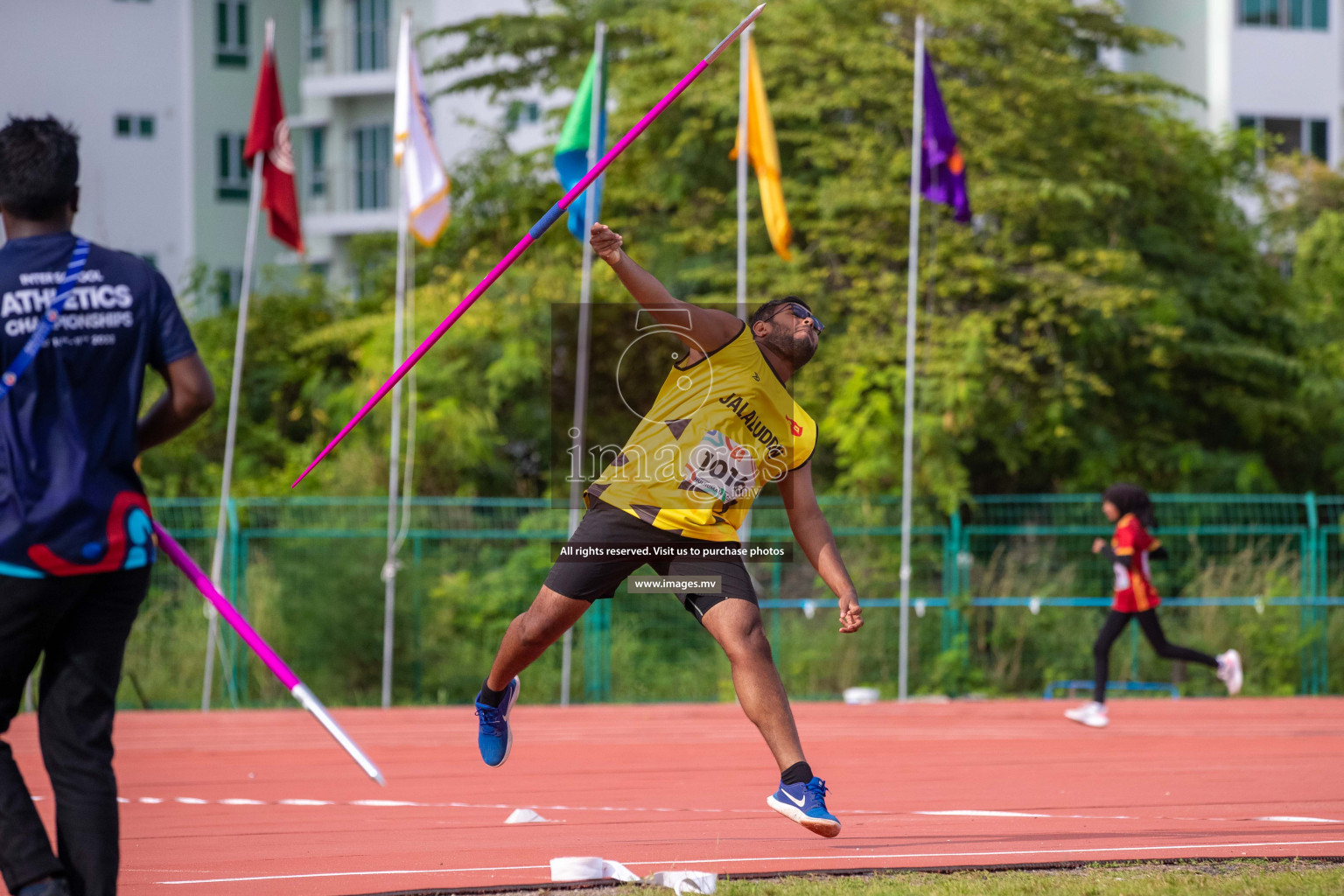 Day three of Inter School Athletics Championship 2023 was held at Hulhumale' Running Track at Hulhumale', Maldives on Tuesday, 16th May 2023. Photos: Nausham Waheed / images.mv