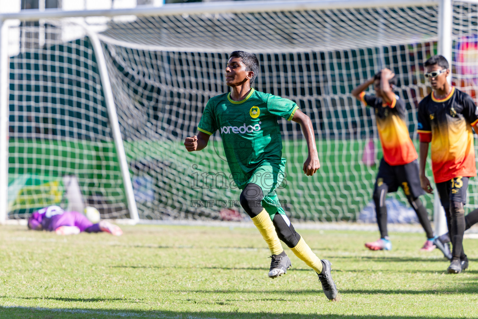 Day 3 of MILO Academy Championship 2024 (U-14) was held in Henveyru Stadium, Male', Maldives on Saturday, 2nd November 2024.
Photos: Hassan Simah / Images.mv