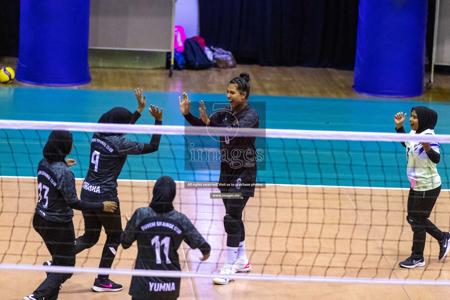 Volleyball Association Cup 2022-Women's Division-Match Day 2 was held in Male', Maldives on Wednesday, 25th May 2022 Photos By: Ismail Thoriq / images.mv