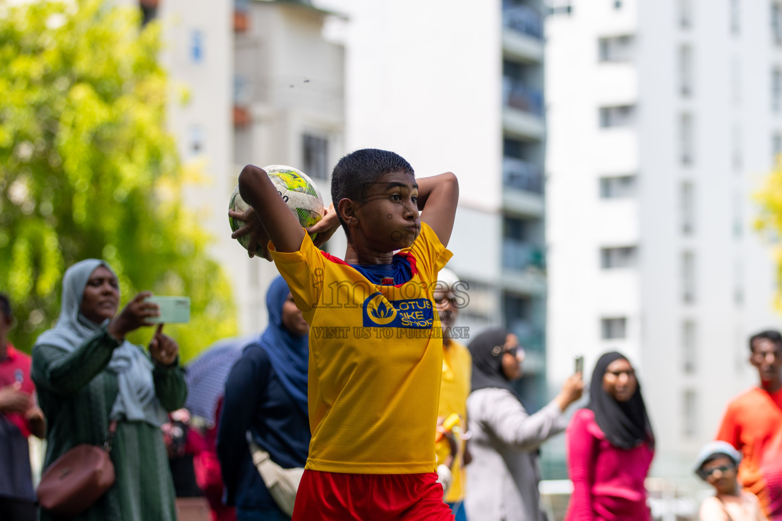 Day 3 of MILO Academy Championship 2024 - U12 was held at Henveiru Grounds in Male', Maldives on Saturday, 6th July 2024. Photos: Mohamed Mahfooz Moosa / images.mv