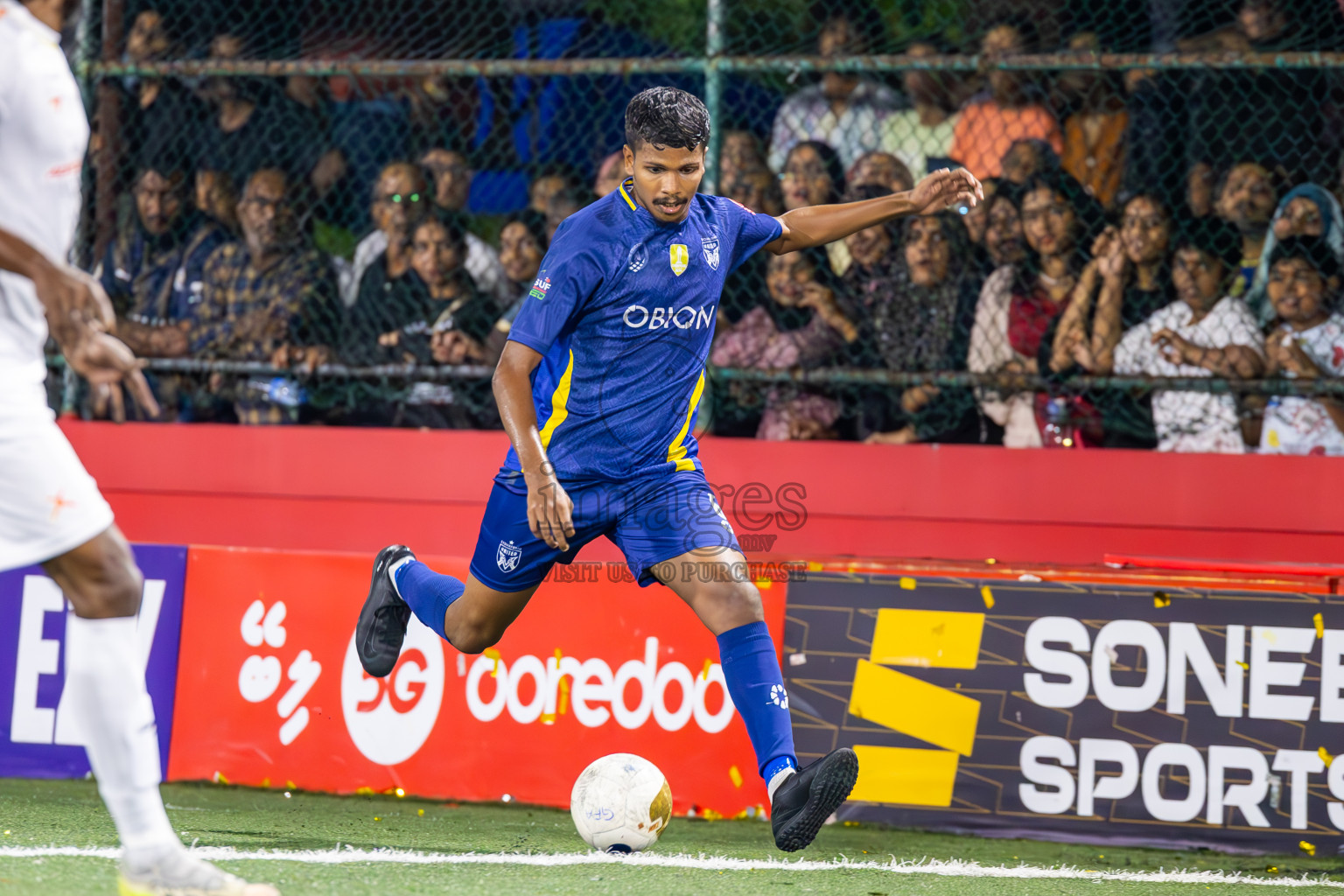 B Eydhafushi vs B Thulhaadhoo in Baa Atoll Finals Day 26 of Golden Futsal Challenge 2025 was held on Thursday , 30th January 2025, in Hulhumale', Maldives. Photos: Ismail Thoriq / images.mv
