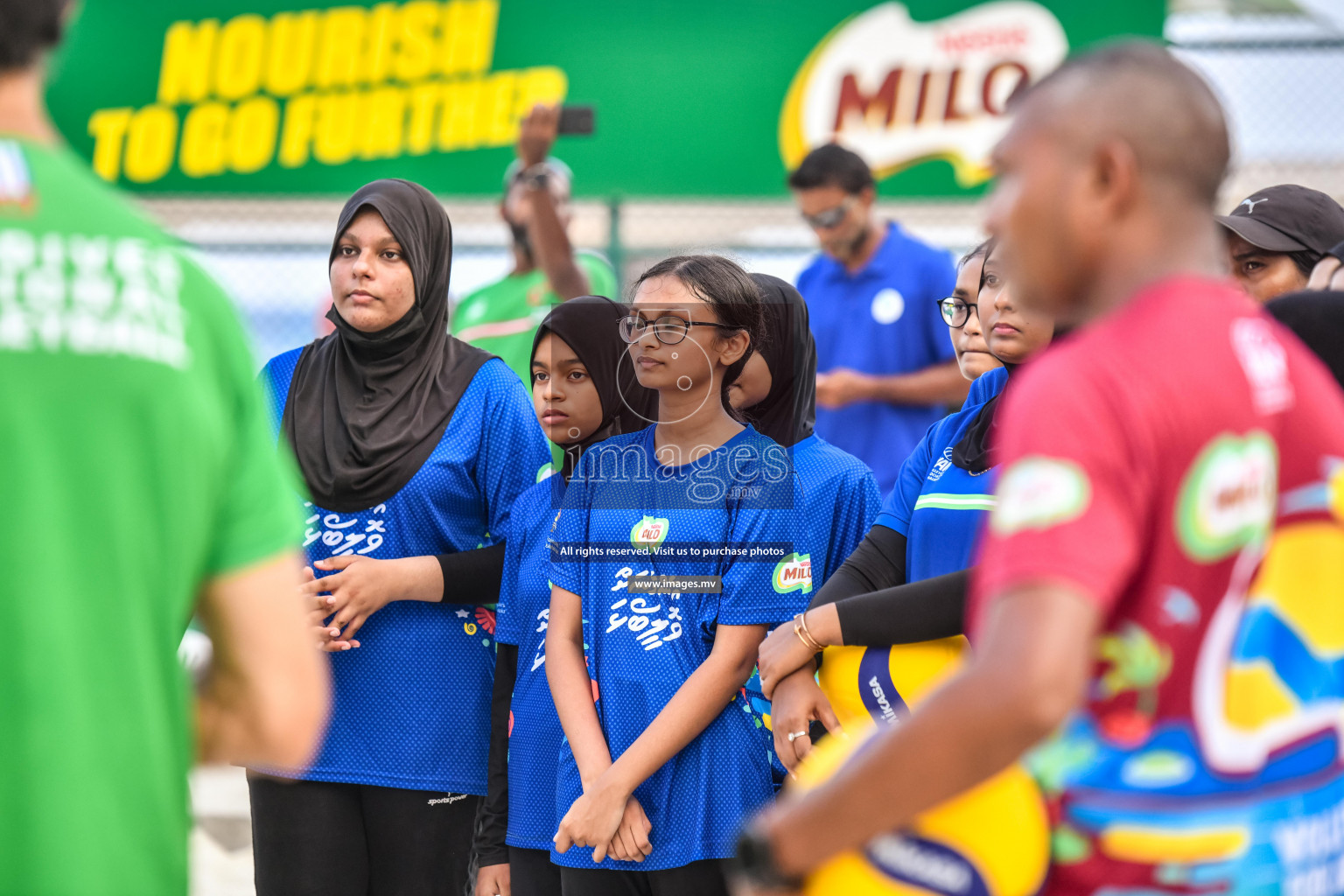 Vollyball players trainning session with Giba Photos by Nausham waheed