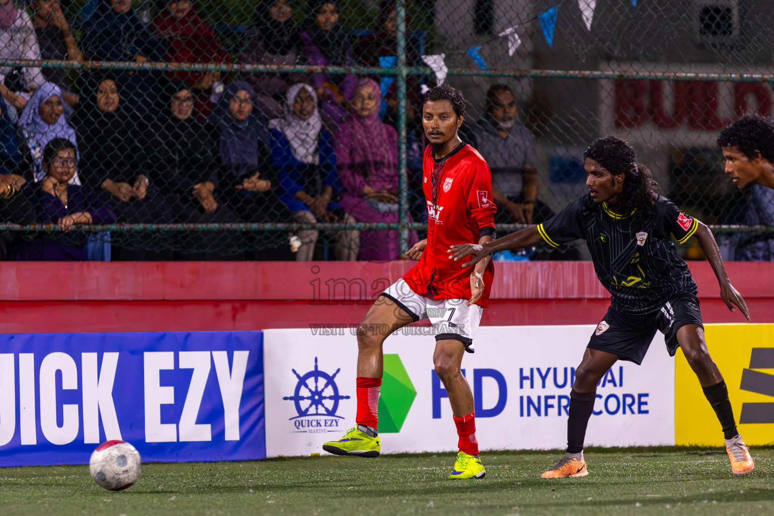 L Maamendhoo vs L Hithadhoo in Day 20 of Golden Futsal Challenge 2024 was held on Saturday , 3rd February 2024 in Hulhumale', Maldives Photos: Ismail Thoriq / images.mv