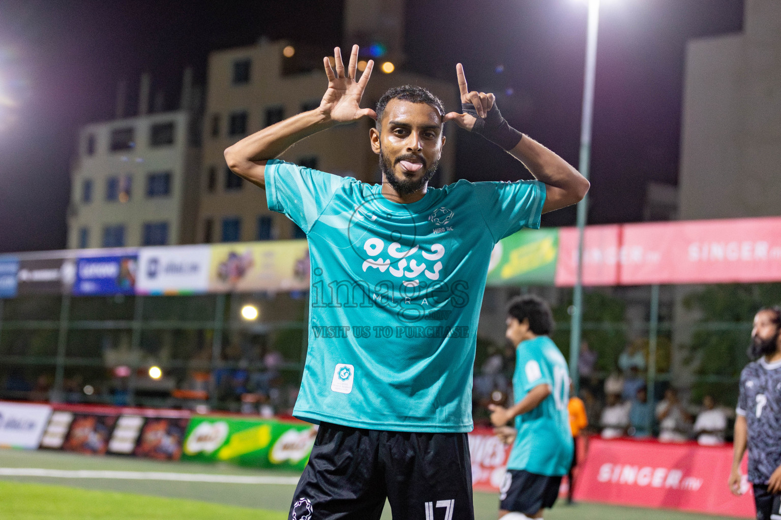 MIRA RC VS CLUB CVC in Club Maldives Classic 2024 held in Rehendi Futsal Ground, Hulhumale', Maldives on Sunday, 8th September 2024. 
Photos: Hassan Simah / images.mv