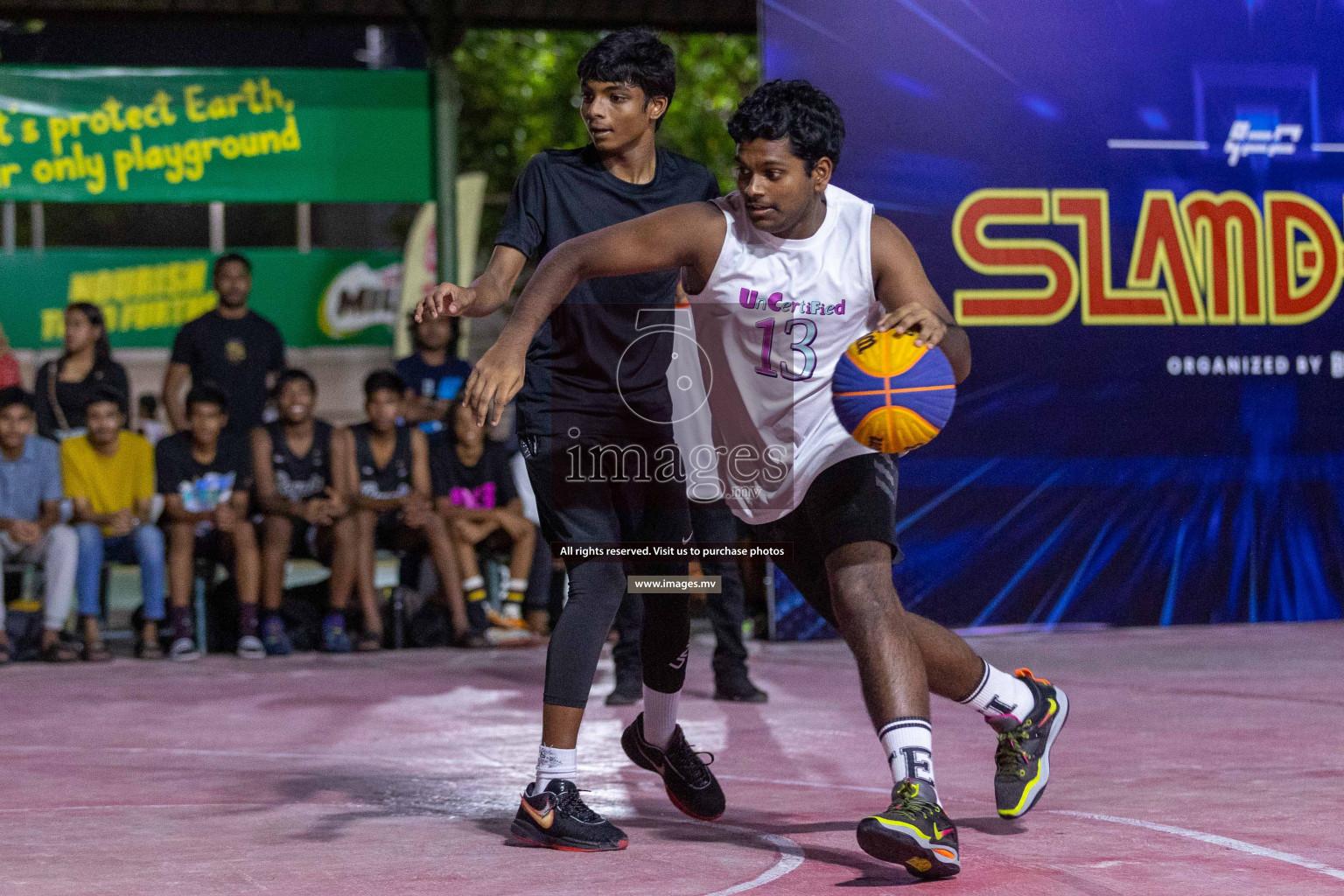 Day 5 of Slamdunk by Sosal on 16th April 2023 held in Male'. Photos: Ismail Thoriq / images.mv