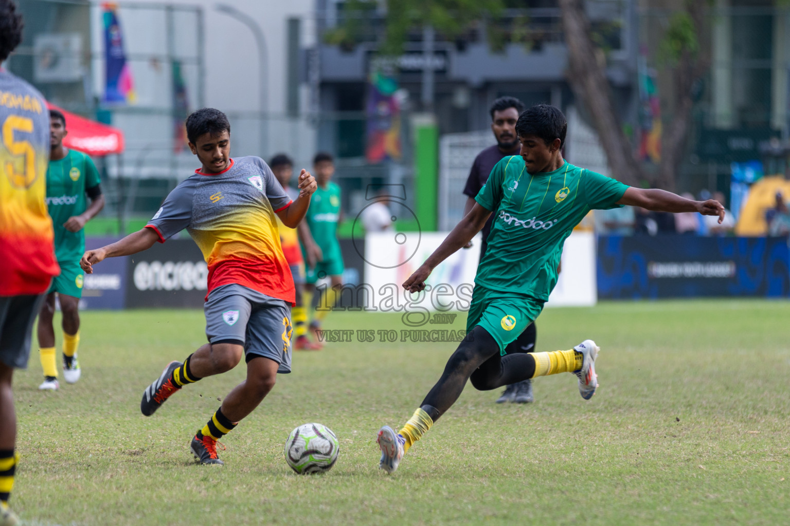 Eagles vs Maziya SRC(U16) in Day 8 of Dhivehi Youth League 2024 held at Henveiru Stadium on Monday, 2nd December 2024. Photos: Mohamed Mahfooz Moosa / Images.mv