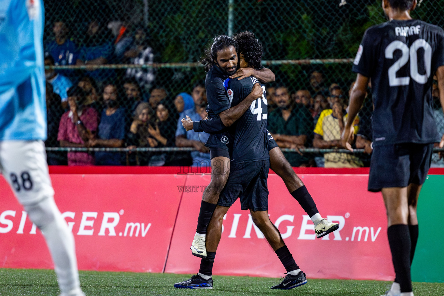 TEAM MACL vs STELCO RC in Quarter Finals of Club Maldives Cup 2024 held in Rehendi Futsal Ground, Hulhumale', Maldives on Wednesday, 9th October 2024. Photos: Nausham Waheed / images.mv