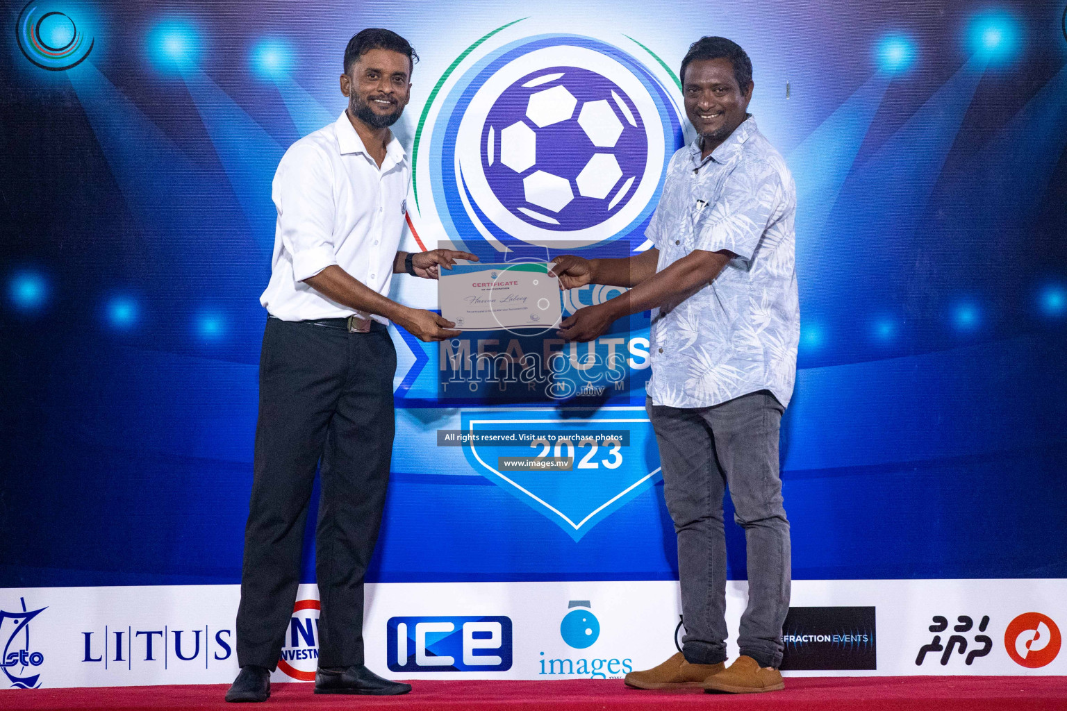 Final of MFA Futsal Tournament 2023 on 10th April 2023 held in Hulhumale'. Photos: Nausham waheed /images.mv