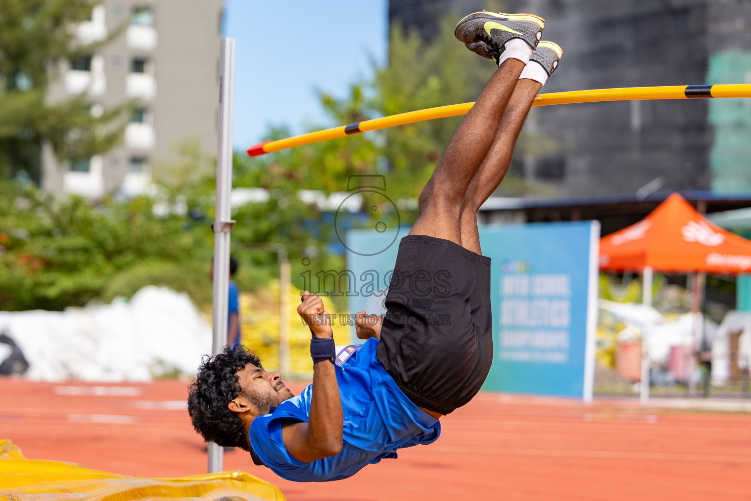 Day 2 of MWSC Interschool Athletics Championships 2024 held in Hulhumale Running Track, Hulhumale, Maldives on Sunday, 10th November 2024. 
Photos by:  Hassan Simah / Images.mv