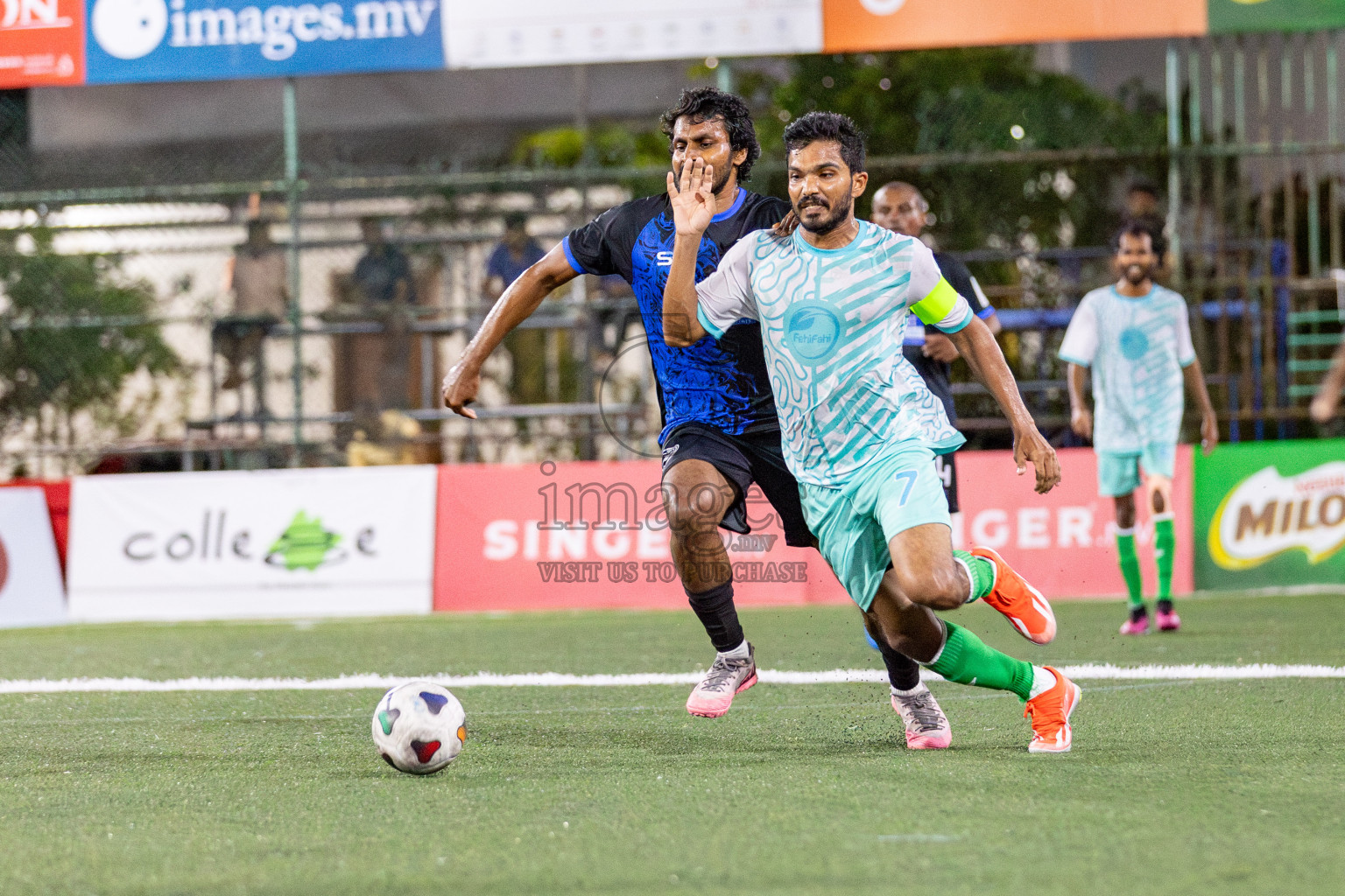 CLUB TRC vs FEHI FAHI CLUB in Club Maldives Classic 2024 held in Rehendi Futsal Ground, Hulhumale', Maldives on Monday, 9th September 2024. 
Photos: Mohamed Mahfooz Moosa / images.mv