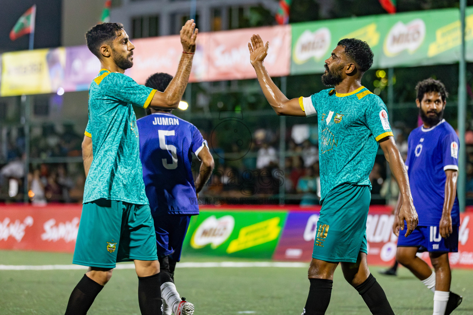 Club WAMCO vs MIBSA in Club Maldives Cup 2024 held in Rehendi Futsal Ground, Hulhumale', Maldives on Friday, 4th October 2024. 
Photos: Hassan Simah / images.mv