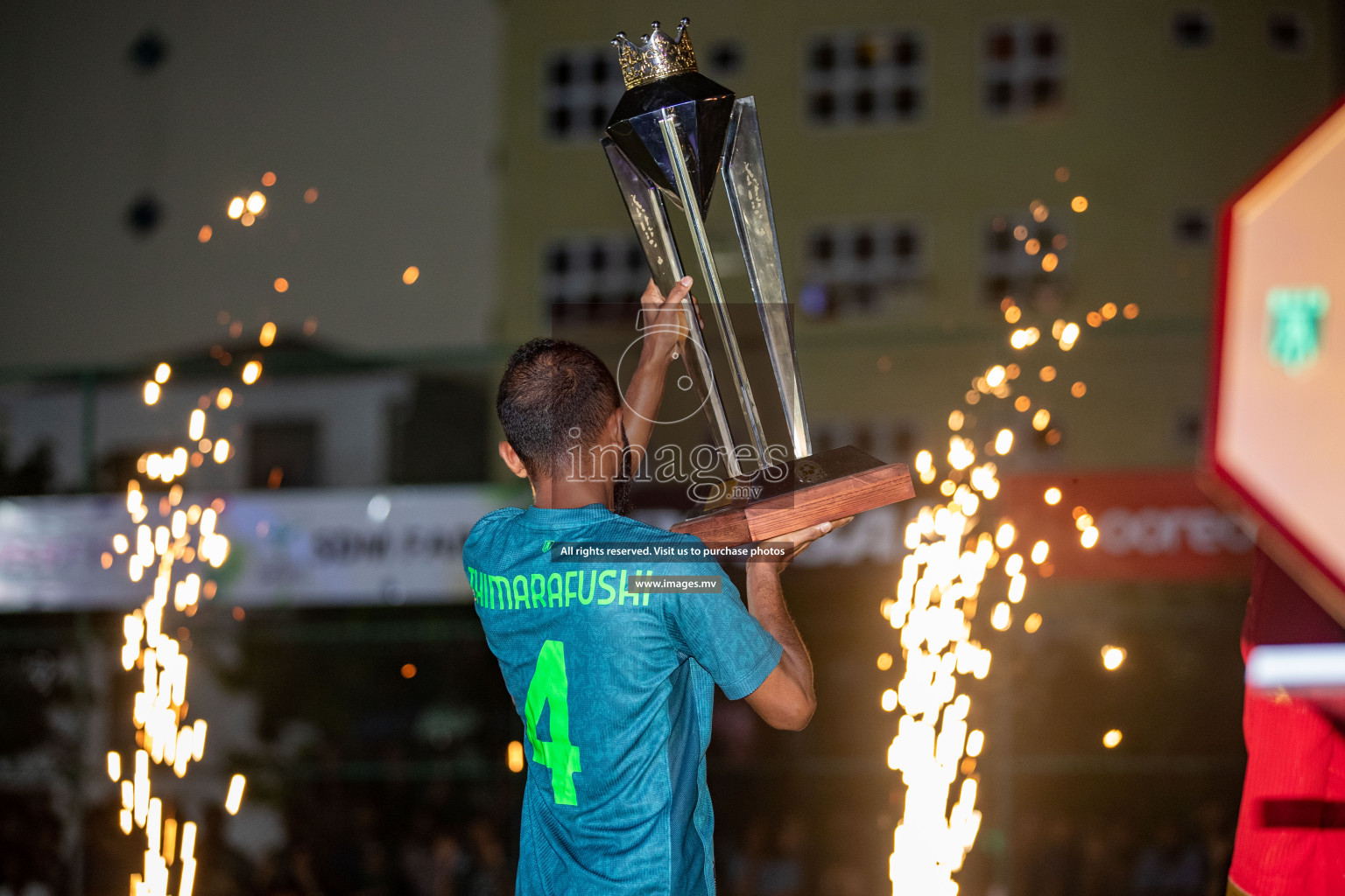 Opening of Sonee Sports Golden Futsal Challenge 2023 held on 4th Feb 2023 in Hulhumale, Male', Maldives. Photos by Nausham Waheed