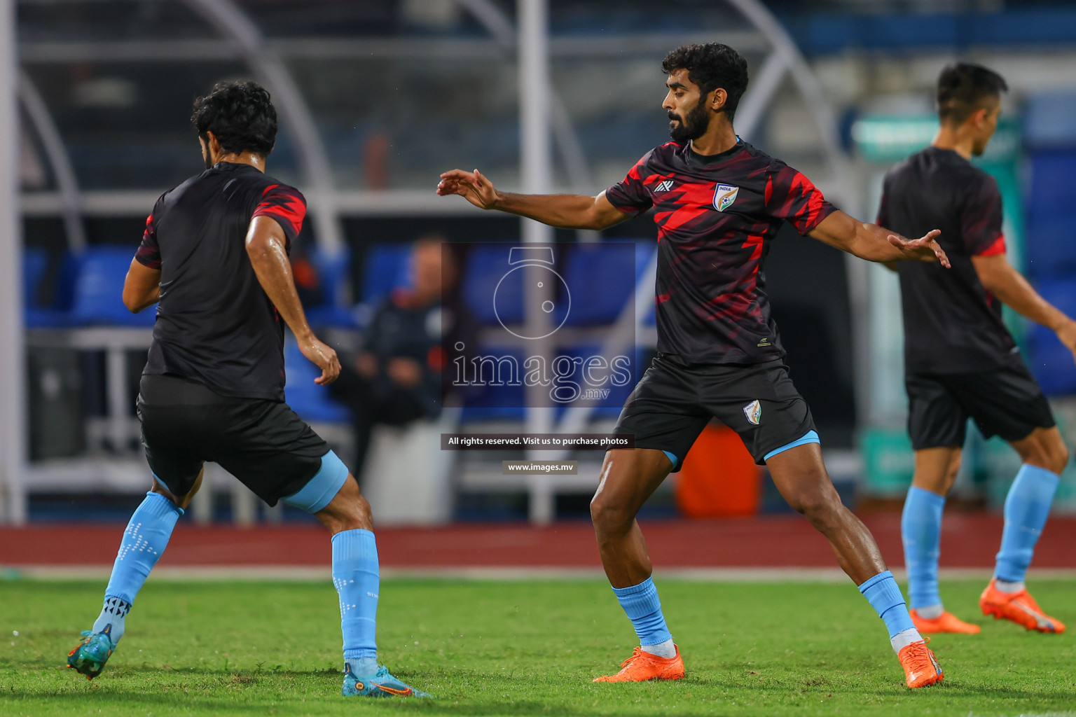 India vs Kuwait in SAFF Championship 2023 held in Sree Kanteerava Stadium, Bengaluru, India, on Tuesday, 27th June 2023. Photos: Nausham Waheed, Hassan Simah / images.mv