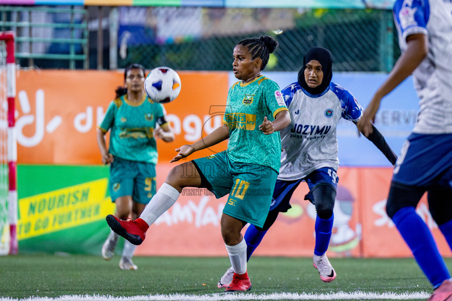 WAMCO vs POLICE CLUB in Eighteen Thirty 2024 2024 held in Rehendi Futsal Ground, Hulhumale', Maldives on Monday, 16th September 2024. Photos: Shu / images.mv