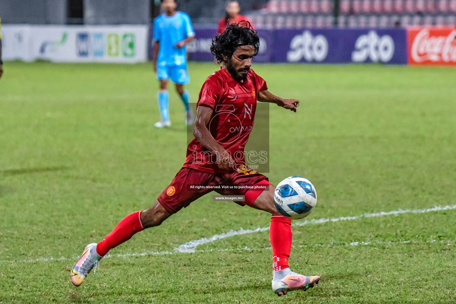 Victory Sports Club vs Mahibadhoo Sports Club in the 2nd Division 2022 on 4th Aug 2022, held in National Football Stadium, Male', Maldives Photos: Nausham Waheed / Images.mv