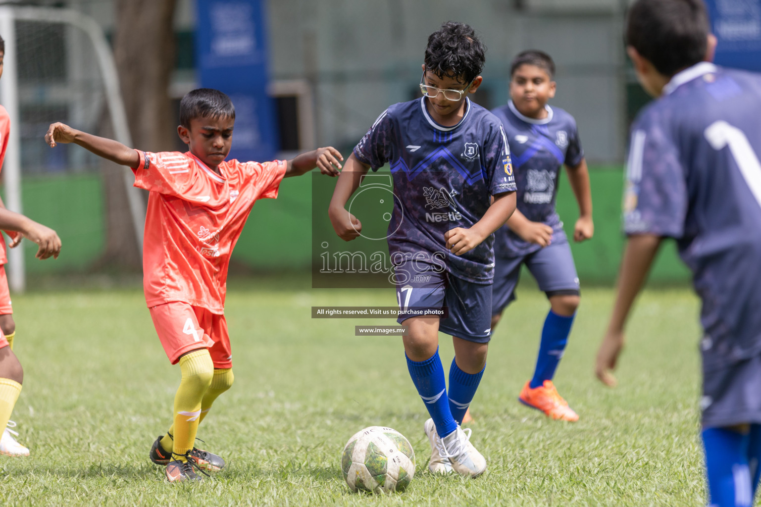 Day 1 of Nestle kids football fiesta, held in Henveyru Football Stadium, Male', Maldives on Wednesday, 11th October 2023 Photos: Shut Abdul Sattar/ Images.mv