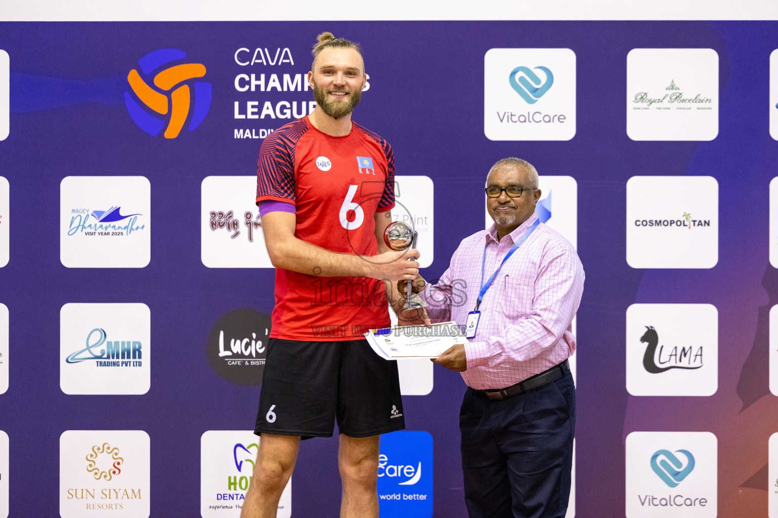 Final of CAVA Champions League 2025 held in Male', Maldives on Wednesday, 23th July 2025 at Social Center Indoor Hall 
Photos By: Mohamed Mahfooz Moosa / images.mv