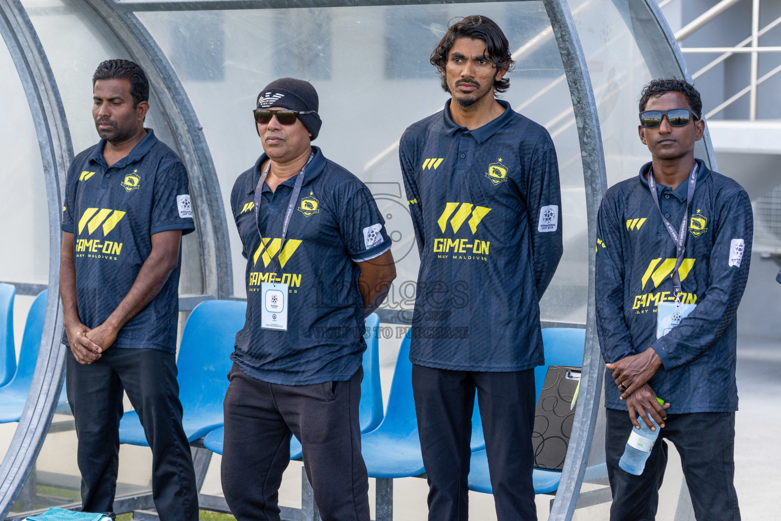 Semi Finals Match 02 Huss Songun FT VS Velaa Sports Club in Day 8 of Eydhafushi Cup 2025 held in Eydhafushi Football Stadium at B. Eydhafushi, Maldives on Saturday, 13th September 2025. Photos: Arif Rasheed / images.mv