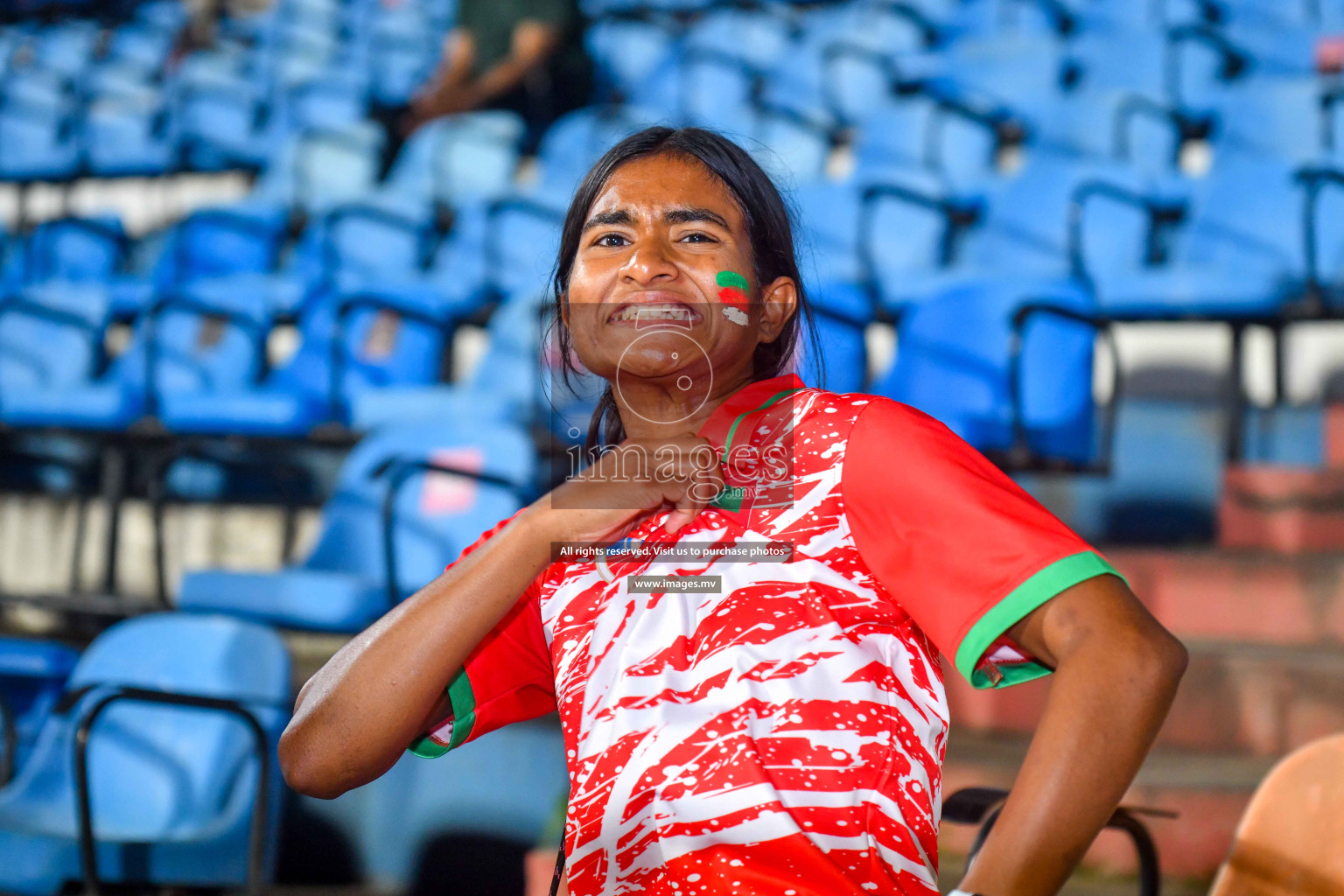 Maldives vs Bhutan in SAFF Championship 2023 held in Sree Kanteerava Stadium, Bengaluru, India, on Wednesday, 22nd June 2023. Photos: Nausham Waheed / images.mv