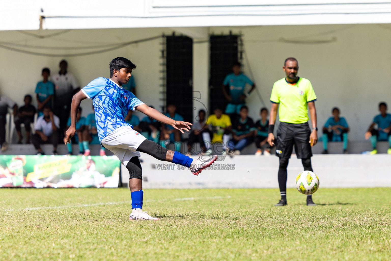 Day 4 of MILO Academy Championship 2024 (U-14) was held in Henveyru Stadium, Male', Maldives on Sunday, 3rd November 2024. 
Photos: Hassan Simah / Images.mv