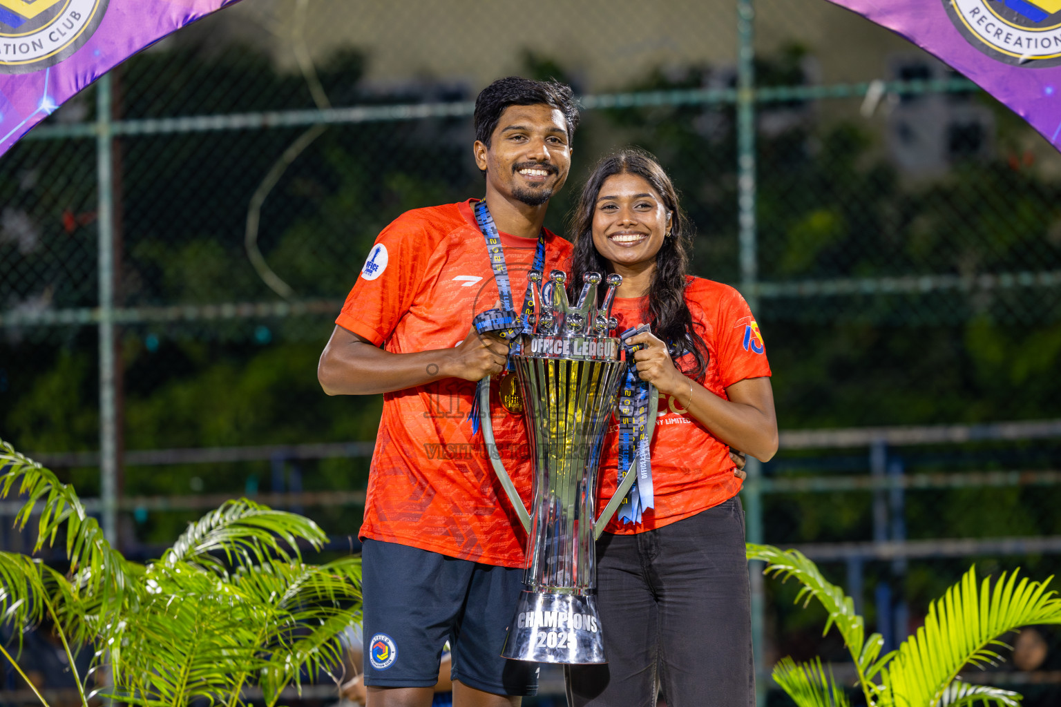 Police Club vs STELCO RC in the Final of Office League 2025 was held on Friday, 9th May 2025 in Hulhumale', Maldives. Photos: Ismail Thoriq / images.mv