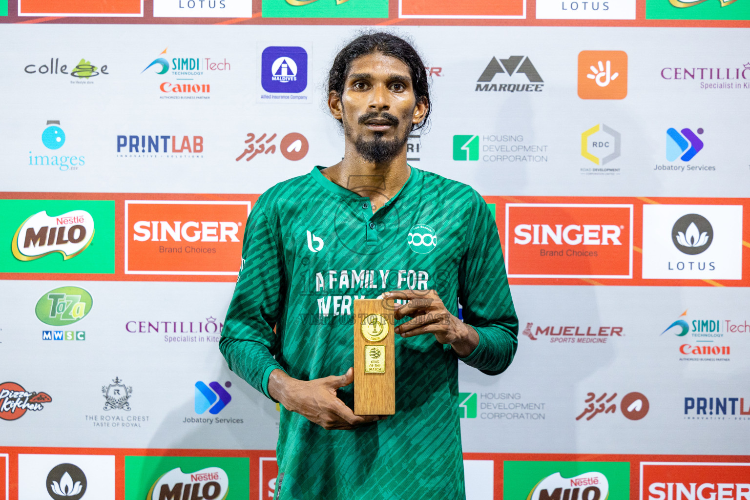 SDFC VS TEAM BADHAHI in Club Maldives Classic 2024 held in Rehendi Futsal Ground, Hulhumale', Maldives on Monday, 9th September 2024. Photos: Nausham Waheed / images.mv