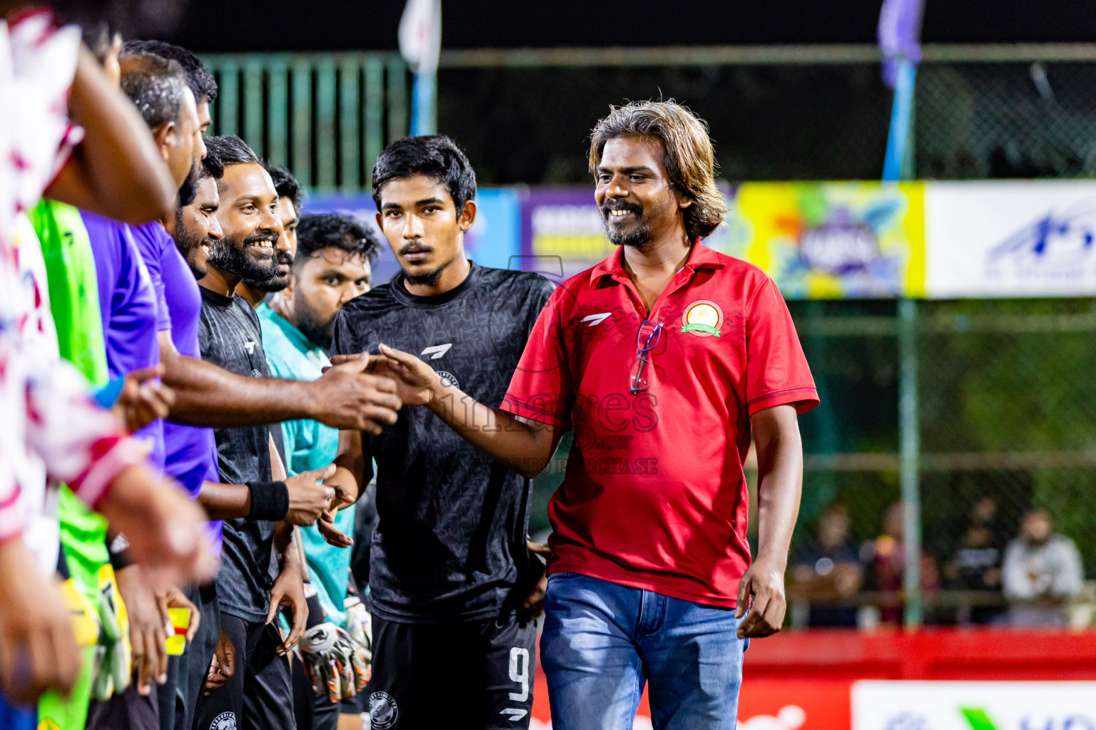 GA Nilandhoo vs GA Kanduhulhudhoo in Day 24 of Golden Futsal Challenge 2024 was held on Wednesday  , 7th February 2024 in Hulhumale', Maldives Photos: Nausham Waheed / images.mv