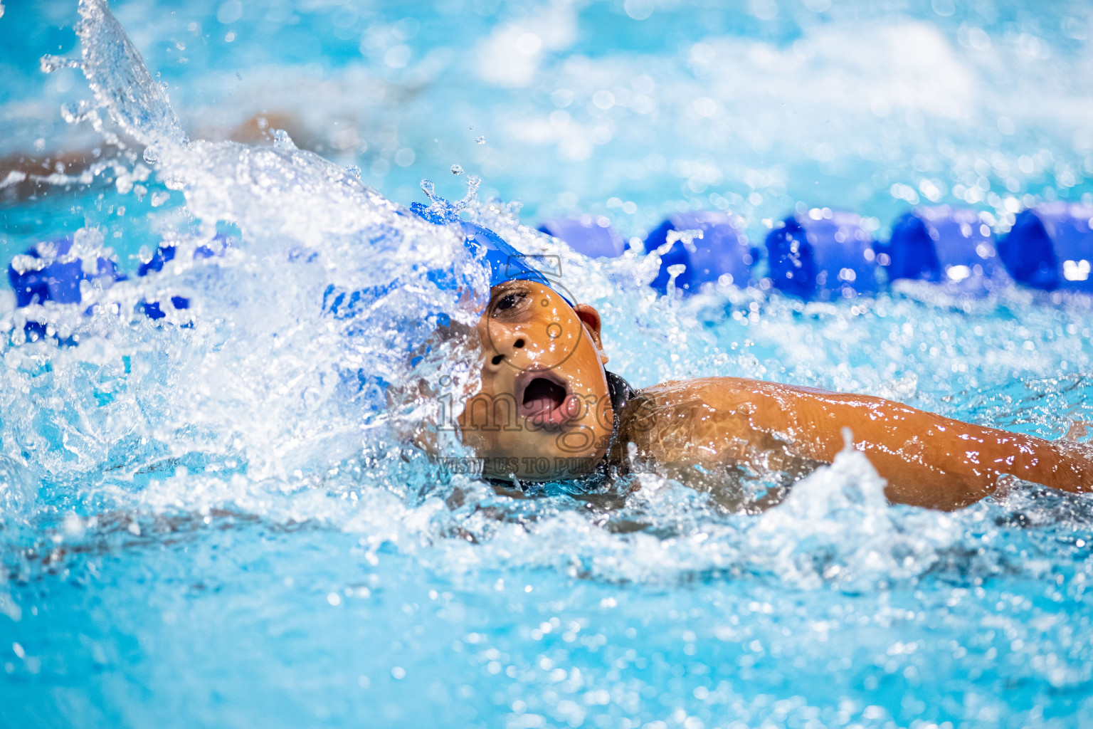 Day 3 of BML 6th National Kids Swimming Kids Festival 2025 held in Hulhumale', Maldives on Wednesday, 5th November 2024. 

Photos: Hassan Simah / images.mv