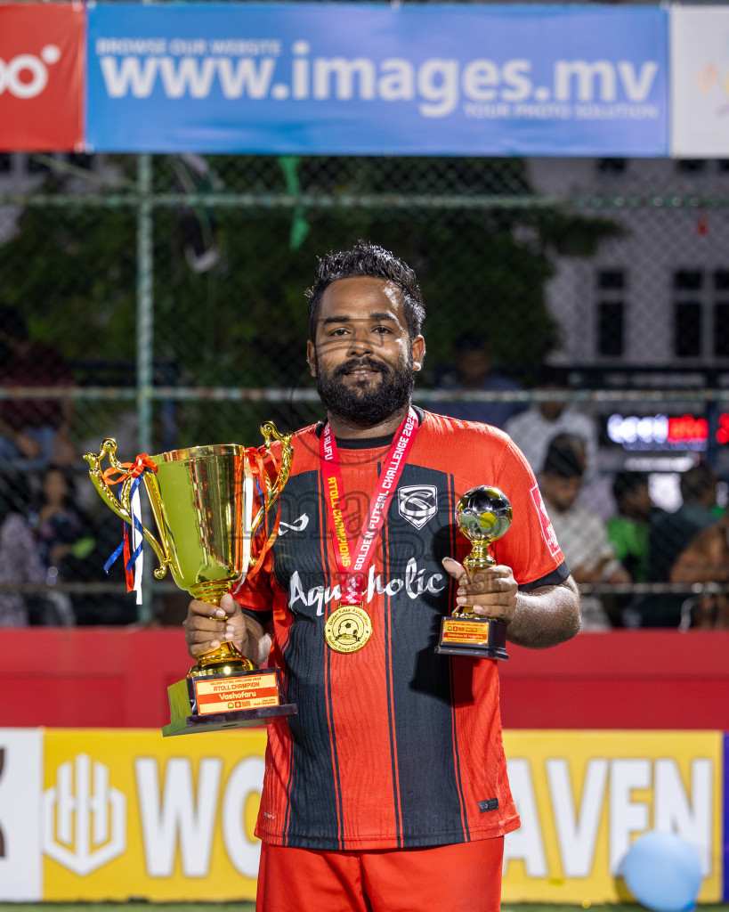 HA Dhidhdhoo vs HA Vashafaru in Haa Alif Atoll Finals Day 28 of Golden Futsal Challenge 2025 was held on Saturday , 1st February 2025, in Hulhumale', Maldives. Photos: Abdulla Abeed / images.mv