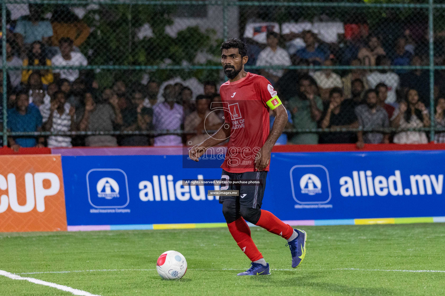 Team Fenaka vs United BML in Club Maldives Cup 2022 was held in Hulhumale', Maldives on Sunday, 9th October 2022. Photos: Ismail Thoriq / images.mv