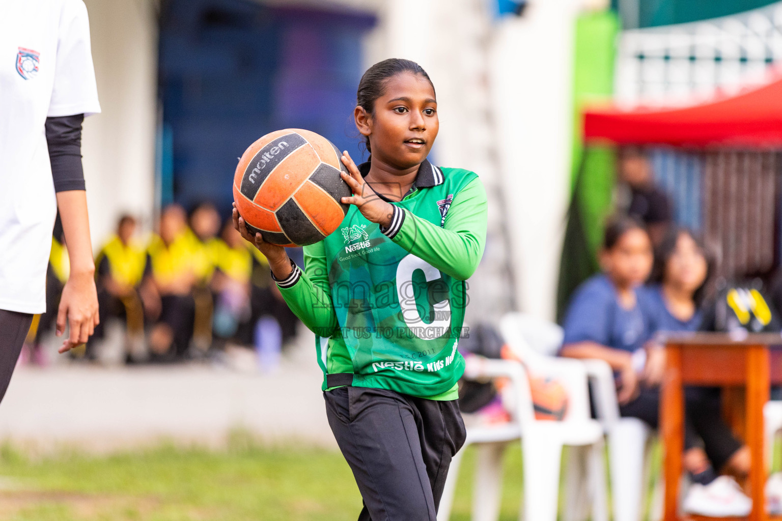 Day 3 of Nestle' Kids Netball Fiesta 2023 held in Henveyru Stadium, Male', Maldives on Saturday, 2nd December 2023. Photos by Nausham Waheed / Images.mv