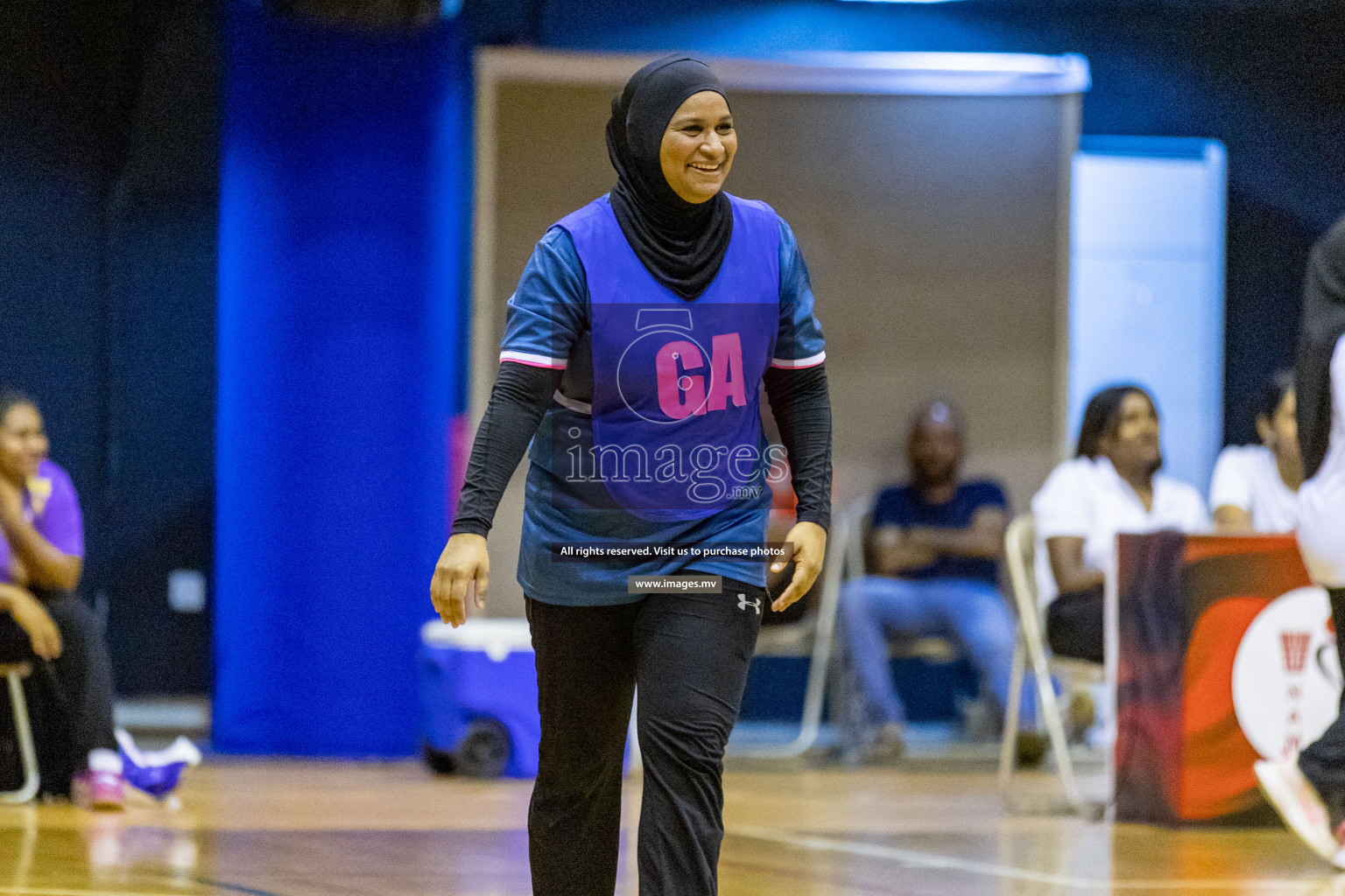 Xenith Sports Club vs Youth United Sports Club in the Milo National Netball Tournament 2022 on 18 July 2022, held in Social Center, Male', Maldives. Photographer: Shuu, Hassan Simah / Images.mv