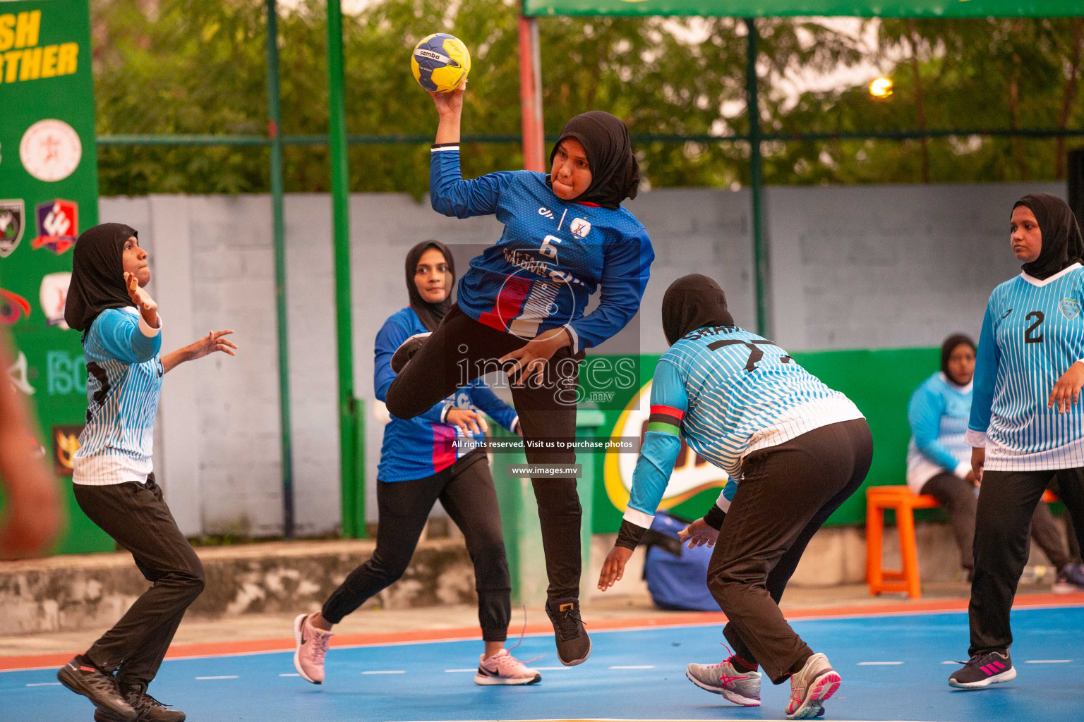 Milo 8th National Handball Tournament Day3, 17th December 2021, at Handball Ground, Male', Maldives. Photos by Shuu Abdul Sattar