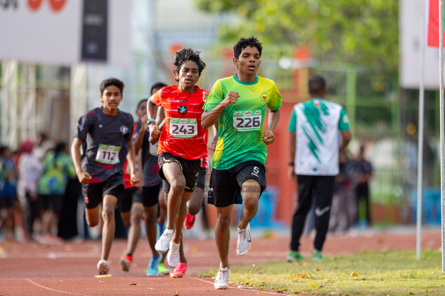 Day 3 of 12th Milo Association Championships was held in Ekuveni Track at Male', Maldives on Saturday, 26th April 2025. Photos: Ismail Thoriq / images.mv