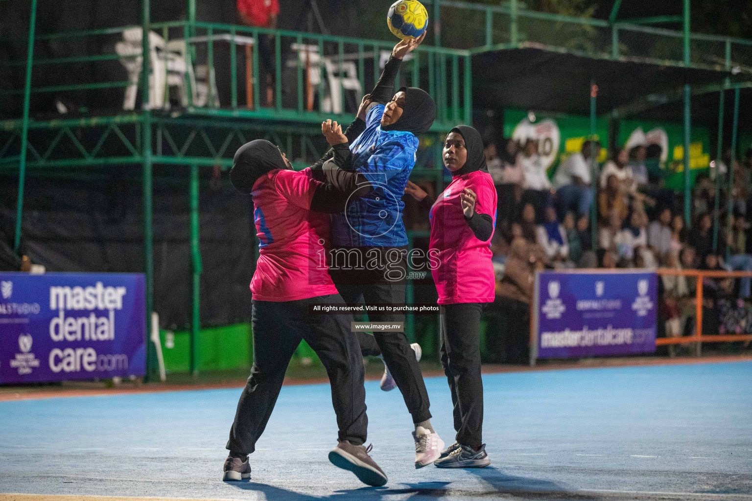 Day 8 of 6th MILO Handball Maldives Championship 2023, held in Handball ground, Male', Maldives on 27th May 2023 Photos: Nausham Waheed/ Images.mv