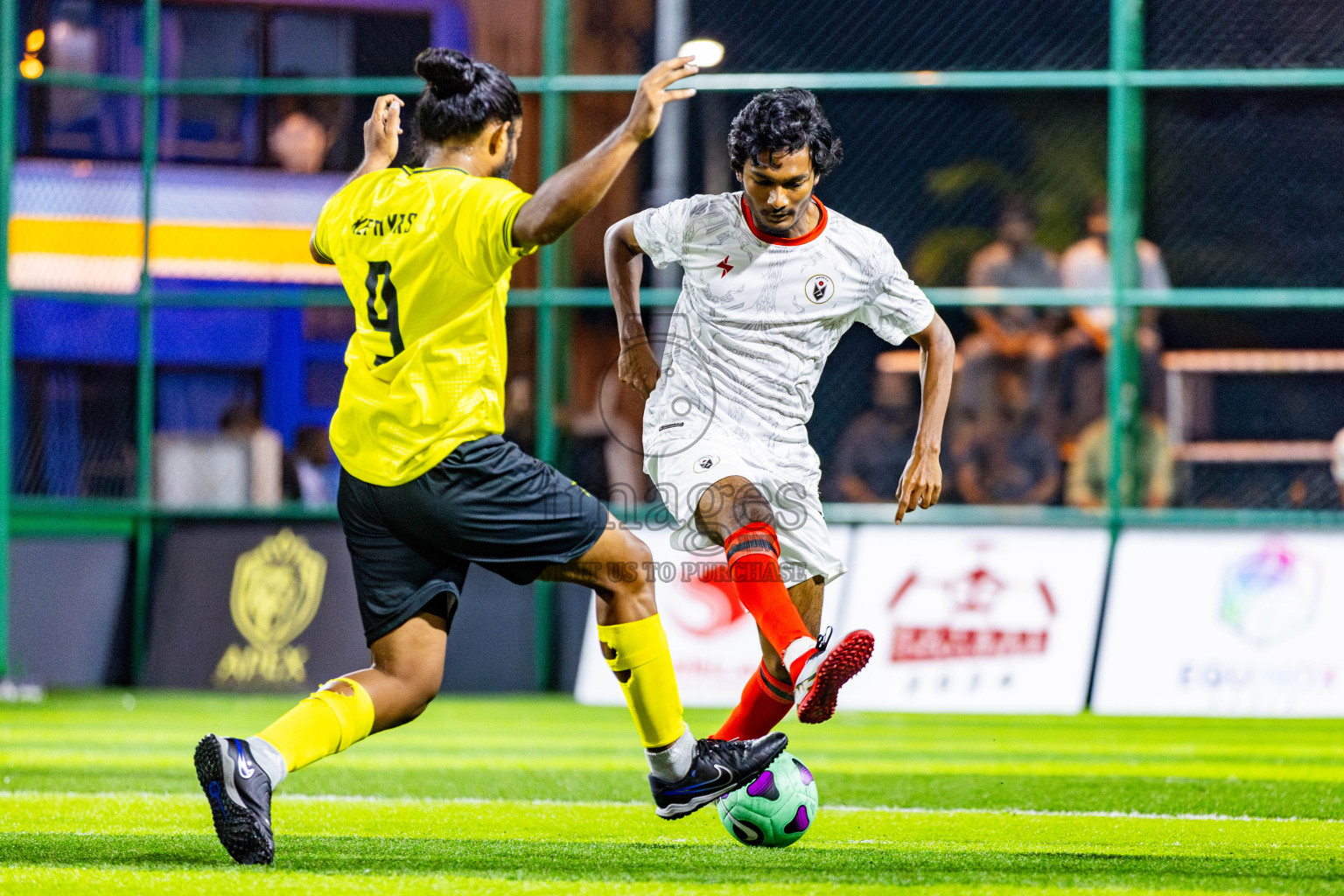 Xephyrs vs Anakee SC in Day 3 of BG Futsal Challenge 2024 was held on Thursday, 14th March 2024, in Male', Maldives Photos: Nausham Waheed / images.mv