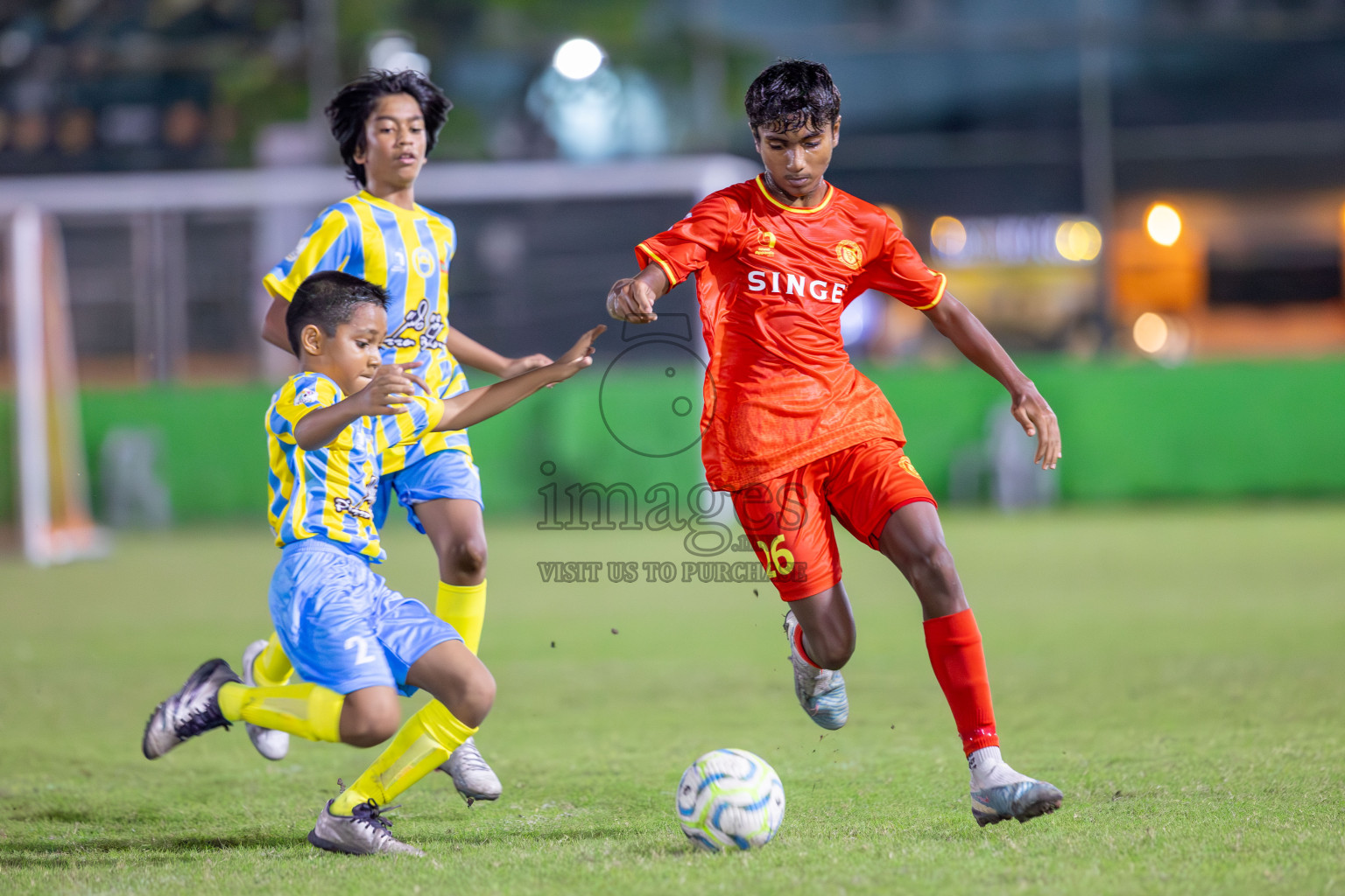 Dhivehi Youth League 2024 - Day 1. Matches held at Henveiru Stadium on 21st November 2024 , Thursday. Photos: Shuu Abdul Sattar/ Images.mv