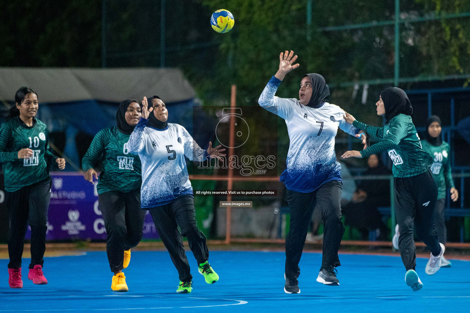 Day 2 of 6th MILO Handball Maldives Championship 2023, held in Handball ground, Male', Maldives on Friday, 21st May 2023 Photos: Nausham Waheed/ Images.mv