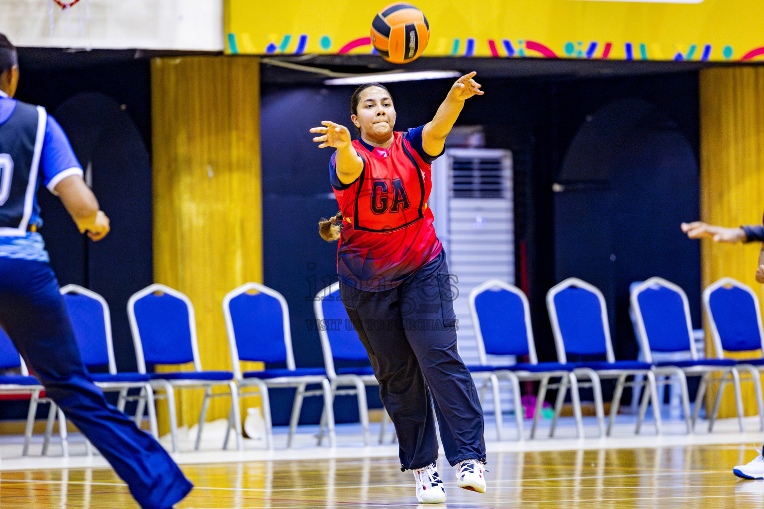 MV Netters vs Club Matrix in Day 3 of 21st National Netball Tournament was held in Social Canter at Male', Maldives on Saturday, 18th May 2024. Photos: Nausham Waheed / images.mv