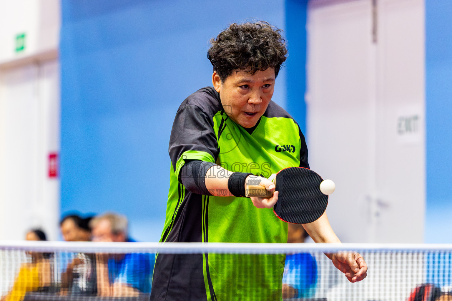 Day 2 of 1st Thoddoo Masters Table Tennis Tournament was held on Friday, 22nd August 2025 in AA Thoddoo, Maldives. Photos: Nausham Waheed / images.mv