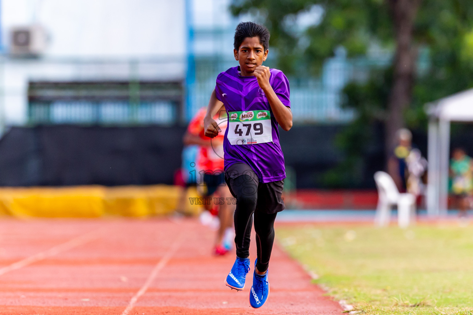 Day 5 of Inter-school Athletics Championship 2025 held in Ekuveni Synthetic Track, Male', Maldives on Saturday, 11th October 2025. Photos by: Nausham Waheed / Images.mv