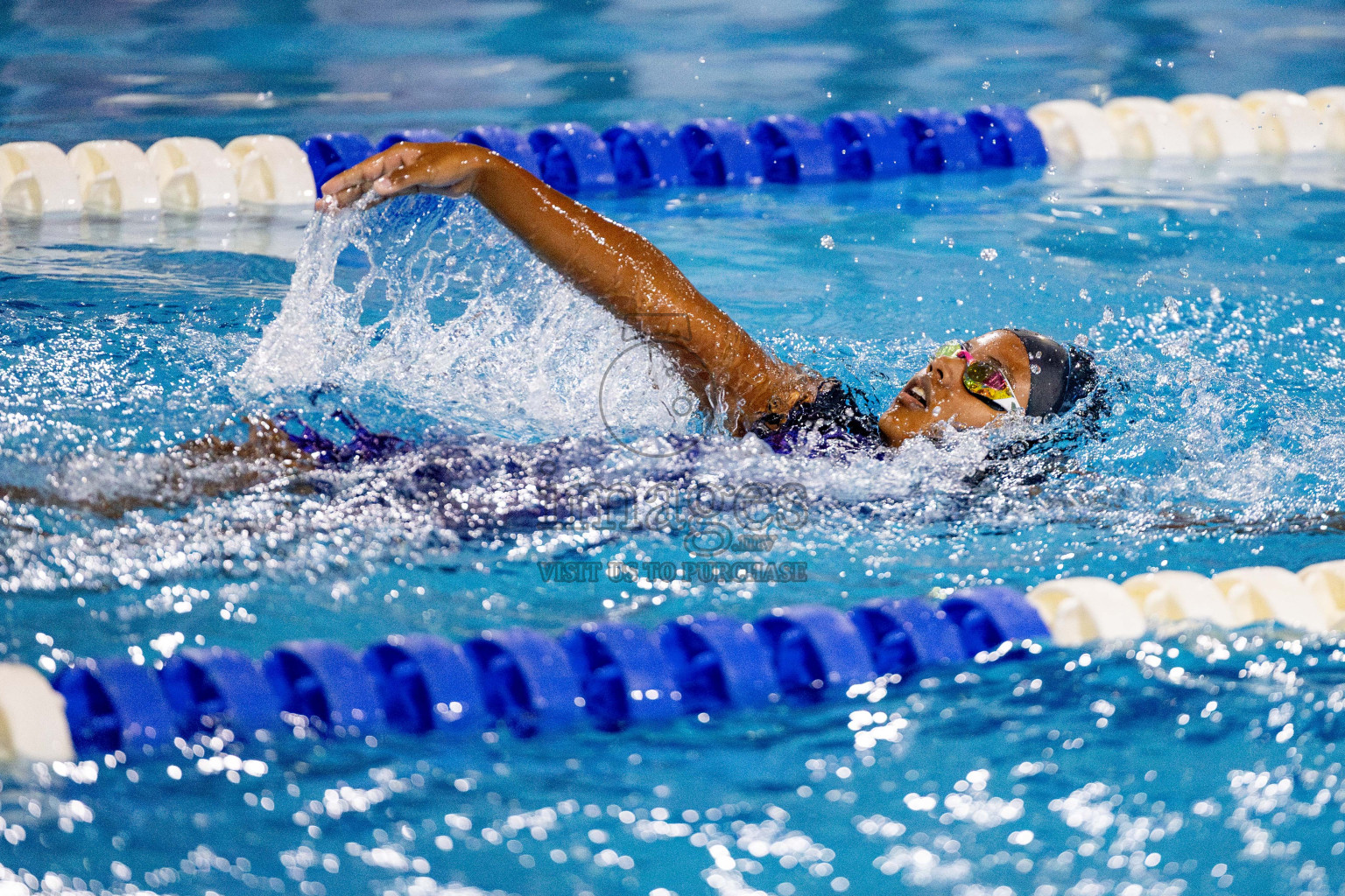 Day 4 of National Swimming Championship 2024 held in Hulhumale', Maldives on Monday, 16th December 2024. Photos: Hassan Simah / images.mv